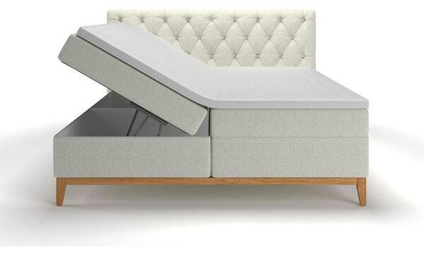 Premium Living Postelja Z Vzmetnico Mola, Bež, 160x200