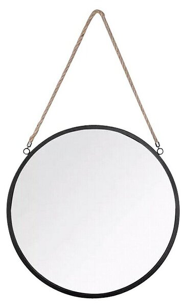 Ogledalo z okvirjem (Premer: 40 cm)