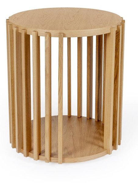 Hrastova mizica Woodman Drum, ø 53 cm