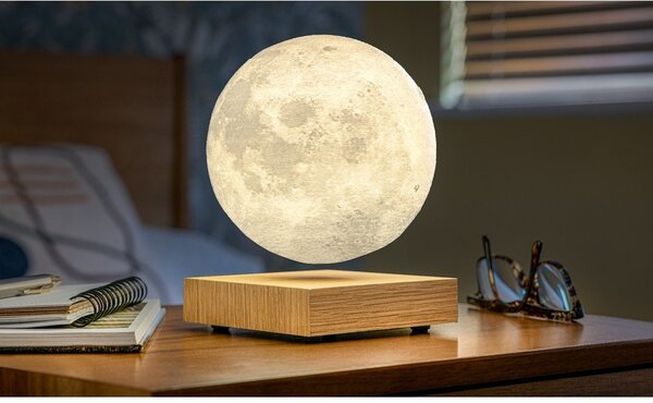 LED namizna svetilka v naravni barvi (višina 14 cm) Moon – Gingko