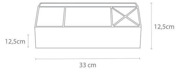 Kartonast organizator za pisalne potrebščine Elisa – Bigso Box of Sweden