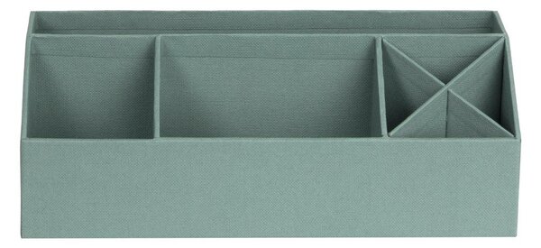Zelen kartonast organizator za pisalne potrebščine Elisa Canvas Paper Laminate – Bigso