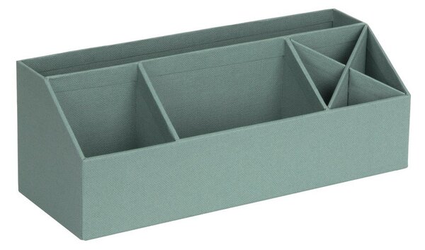 Zelen kartonast organizator za pisalne potrebščine Elisa Canvas Paper Laminate – Bigso