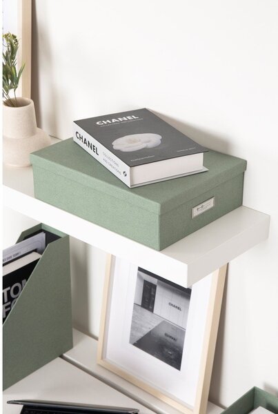 Zeleni kartonasti organizatorji v kompletu 5 ks za dokumente Holger Canvas Paper Laminate – Bigso
