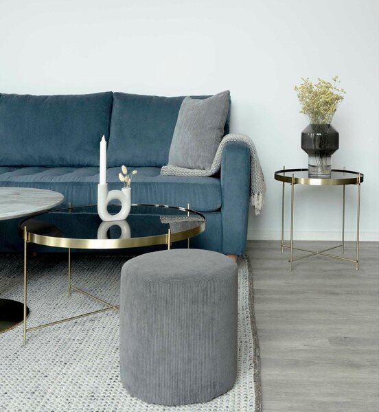 Okrogla mizica v zlati barvi ø 48 cm Venezia - House Nordic