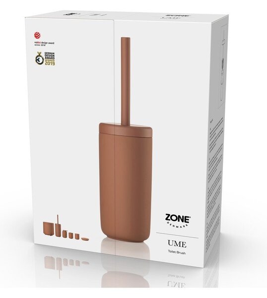 Oranžna lončena WC ščetka Ume – Zone