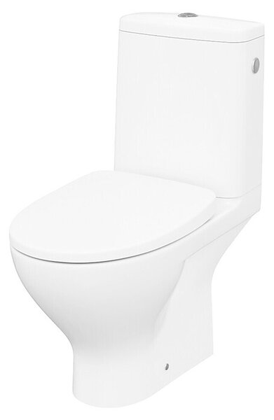 Cersanit WC monoblok brez roba Moduo Compact CleanOn (Bela)