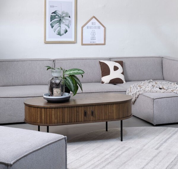 Mizica v hrastovem dekorju 60x120 cm Nola – Unique Furniture