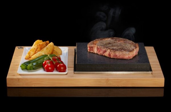 SteakStone Plošča za Zrezek in Omako, Lava Kamen, (SS002)