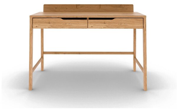 Pisalna miza iz masivnega hrasta 65x120 cm Twig – The Beds