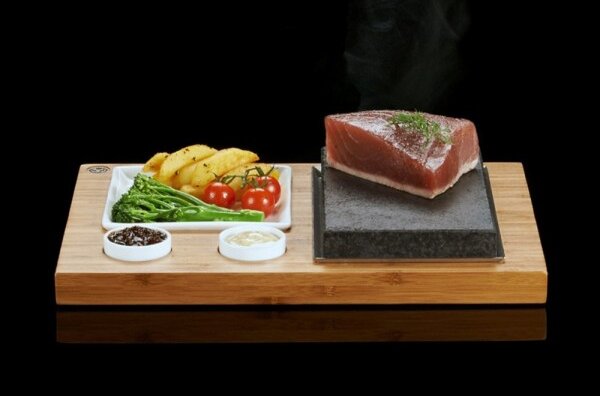 SteakStones Plošča, Priloga in Omaka, Lava Kamen, (SS016B)
