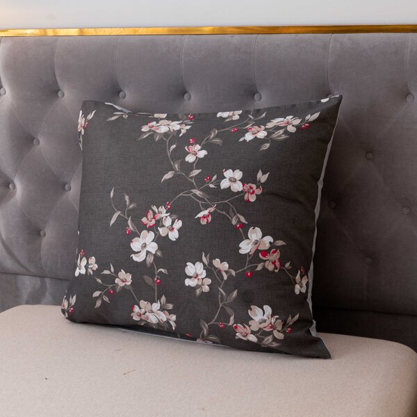 Flanelna posteljnina iz mikrovlaken BLOSSOM, siva Dimenzije posteljnine: 70 x 90 cm | 140 x 200 cm