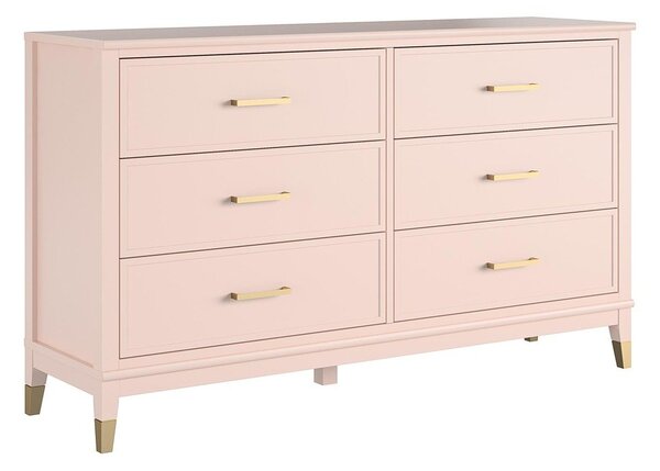 Rožnata komoda 144x85x41 cm Westerleigh – Støraa
