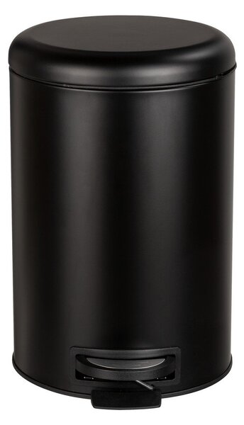 Črn koš za odpadke Wenko Leman Easy Close, 20 l