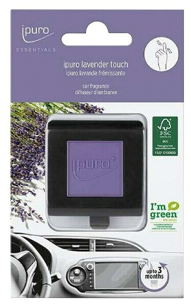 Ipuro Essentials Osvežilec zraka Lavender Touch (Primerno za: Avtomobili, 1 kos)