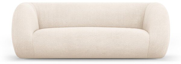 Kremno bela sedežna garnitura iz tkanine bouclé 210 cm Essen – Cosmopolitan Design
