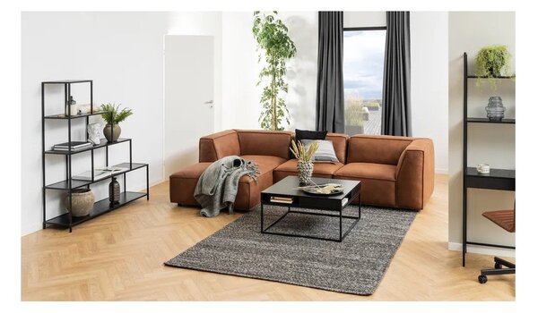 Rjava modularna sedežna garnitura (kotni modul) Fairfield Kentucky – Bonami Selection