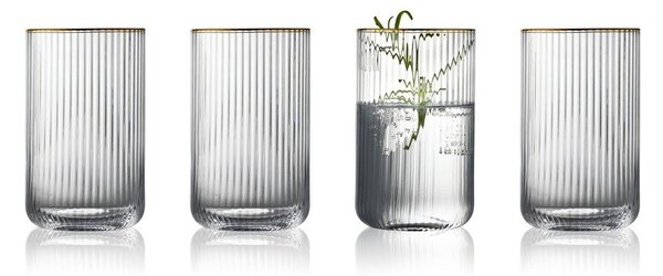 Kozarci v kompletu 4 ks 500 ml Palermo – Lyngby Glas