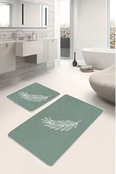 Zelene kopalniške preproge v kompletu 2 ks 60x100 cm – Mila Home