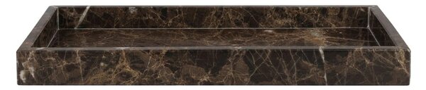 Marmorni dekorativni pladenj 16x31 cm Marble – Mette Ditmer Denmark