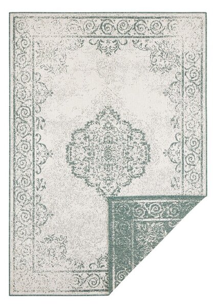 Zeleno-krem zunanja preproga NORTHRUGS Cebu, 160 x 230 cm