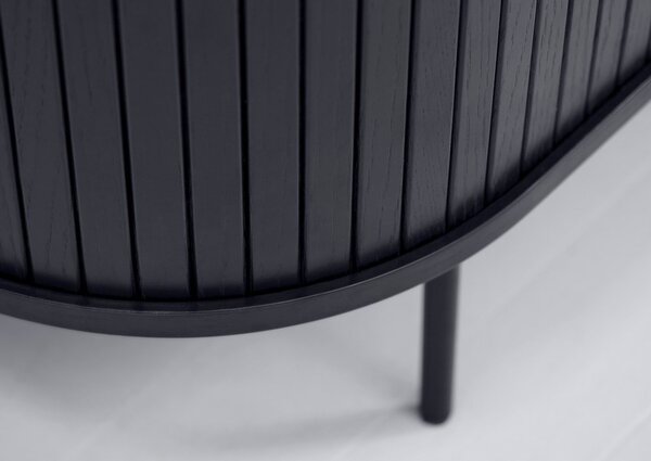 Črna mizica 60x120 cm Nola – Unique Furniture