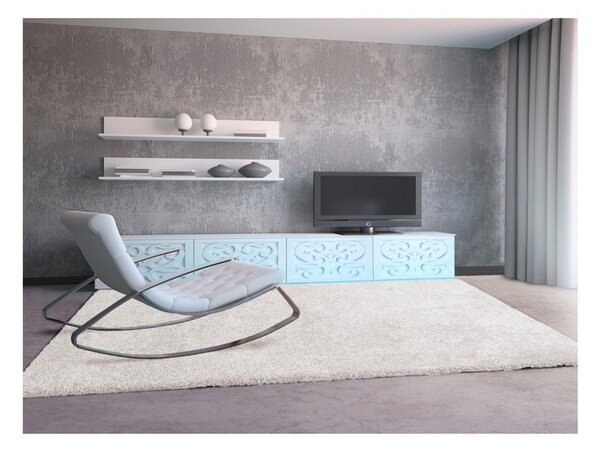 Svetlo bež preproga Universal Aqua Liso, 57 x 110 cm
