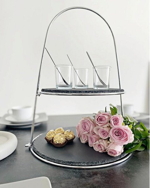 Echtwerk Stojalo Za Mafine Cupcake, Srebrna