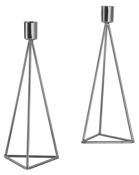 Echtwerk Set Svečnikov Modern, Črna, 2 Kos