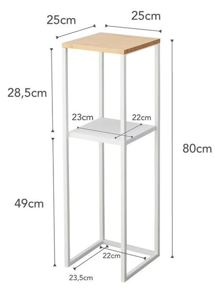 Kovinsko stojalo za cvetlične lonce Tower – YAMAZAKI