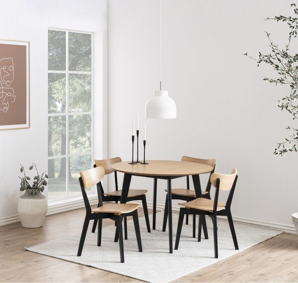 Okrogla jedilna miza ø 105 cm Roxby - Actona