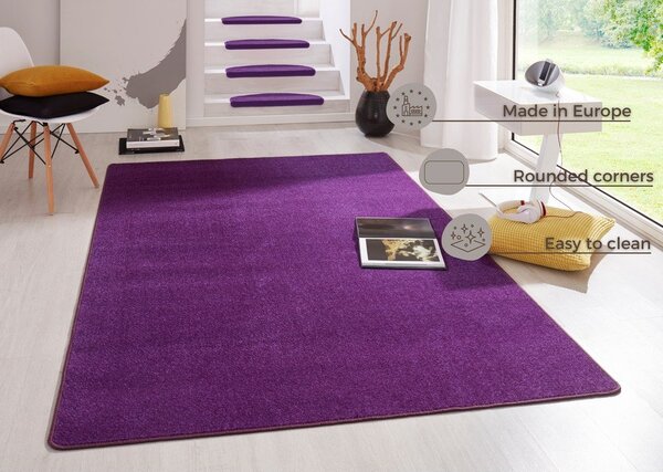 Temno vijolična preproga 80x150 cm Fancy – Hanse Home