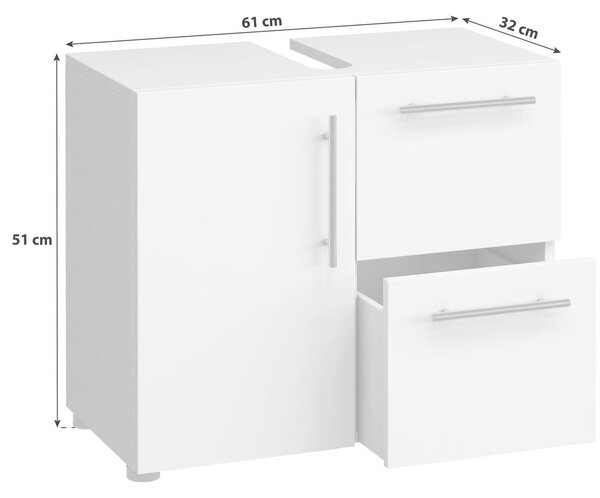 OMARICA ZA POD UMIVALNIK 61/51/30 cm