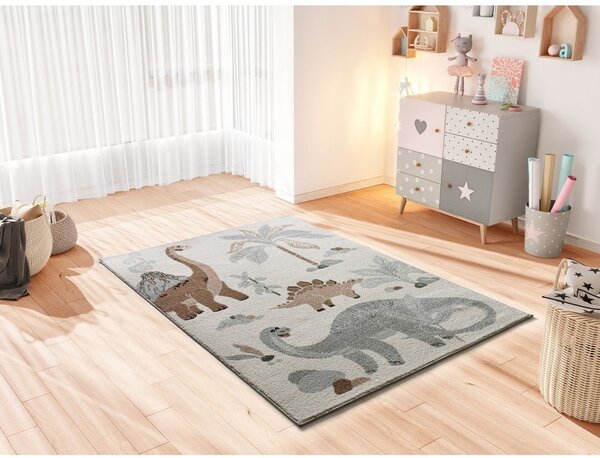 Kremno bela otroška preproga 120x170 cm Beats – Universal