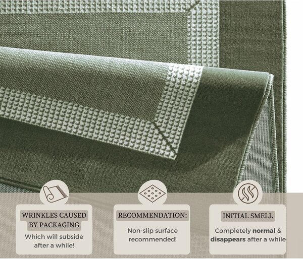 Zelena preproga 120x170 cm Band – Hanse Home