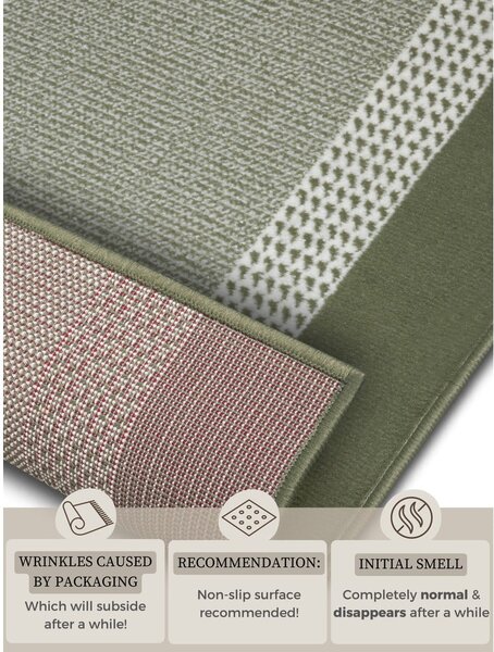 Zelena preproga 120x170 cm Band – Hanse Home
