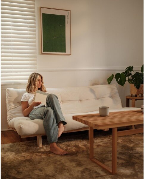 Raztegljiv kavč Karup Design Lean Raw Linen