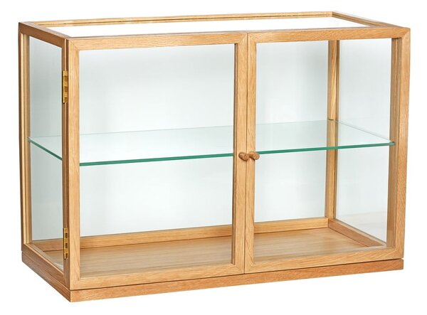 Vitrina v hrastovem dekorju 60x42x32 cm Poetic – Hübsch