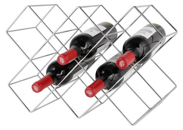 Echtwerk Stojalo Za Vino Shiny, Srebrna