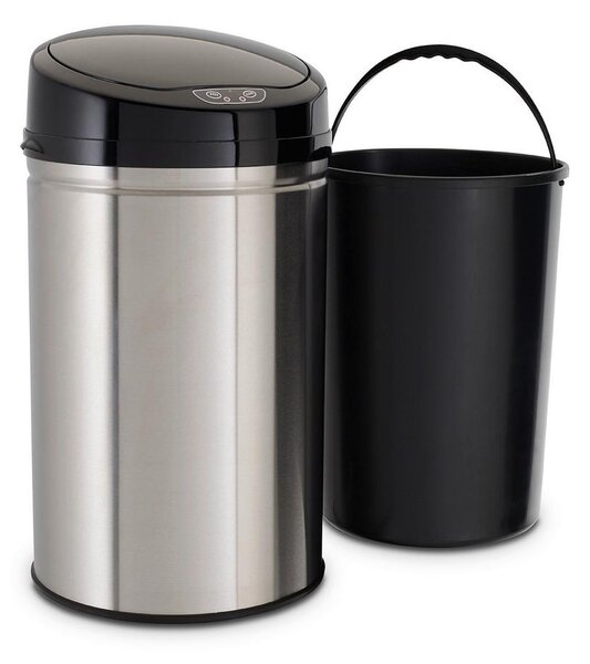 Echtwerk Koš Za Smeti Sensor, Črna, Srebrna, 30 L