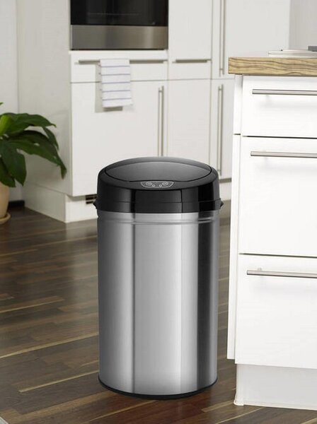 Echtwerk Koš Za Smeti Sensor, Črna, Srebrna, 30 L