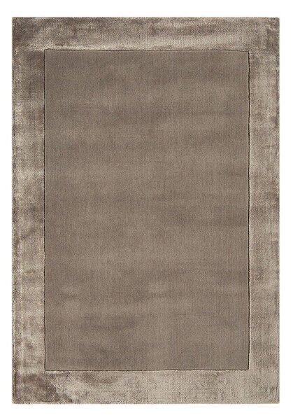 Rjava ročno tkana preproga iz mešanice volne 200x290 cm Ascot – Asiatic Carpets
