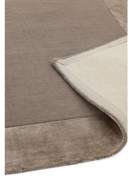 Rjava ročno tkana preproga iz mešanice volne 200x290 cm Ascot – Asiatic Carpets