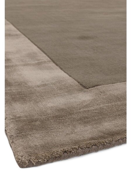 Rjava ročno tkana preproga iz mešanice volne 200x290 cm Ascot – Asiatic Carpets