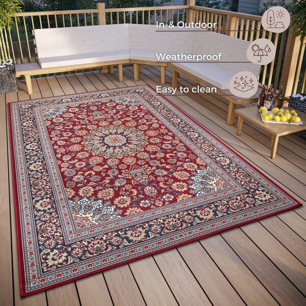 Rdeča zunanja preproga 120x180 cm Kadi - Hanse Home