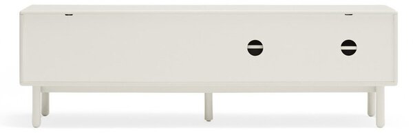 Kremno bela TV omarica 180x56x40 cm Corvo – Teulat