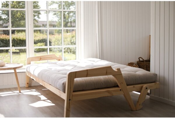 Oranžen raztegljiv kavč 204 cm Grab - Karup Design