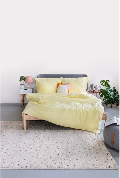 Črno-kremno bela preproga 120x180 cm Dottie Black – Universal