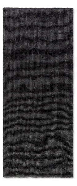 Črn tekač iz jute 80x200 cm Bouclé – Hanse Home