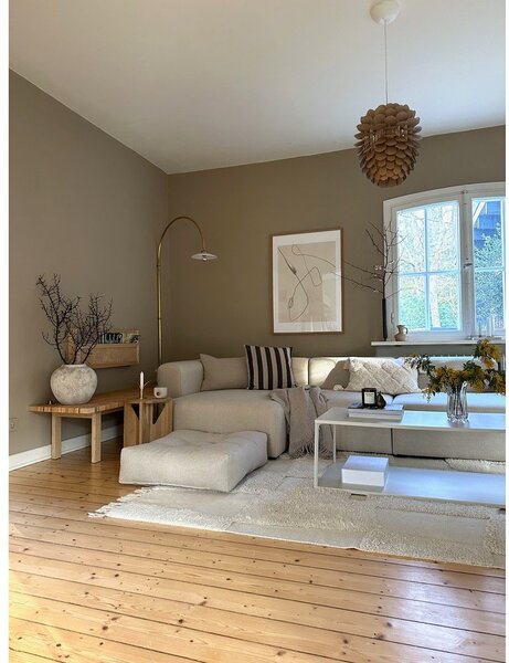 Sedežna blazina Karup Design More Beige